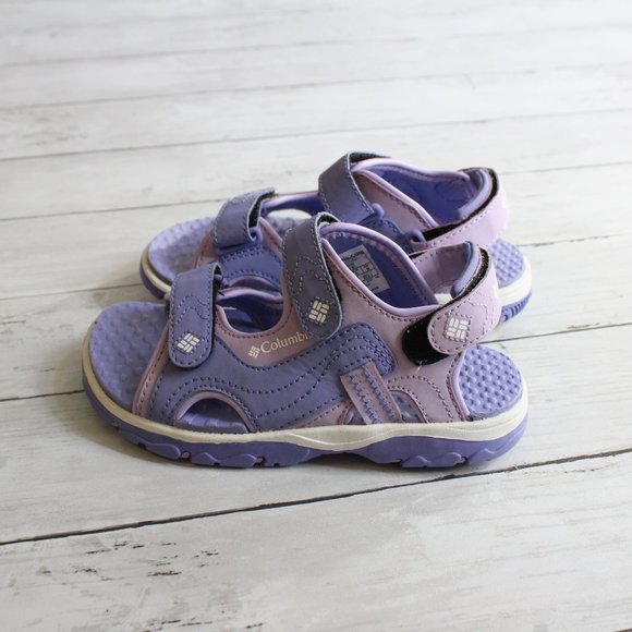 Columbia Girl's Purple Sandals Size 13 - Picture 1 of 5